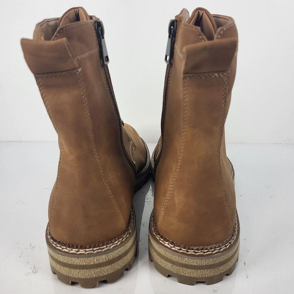 Madden Men's M-elvann Combat Boot Tan Brown Size 12 - Picture 8 of 14